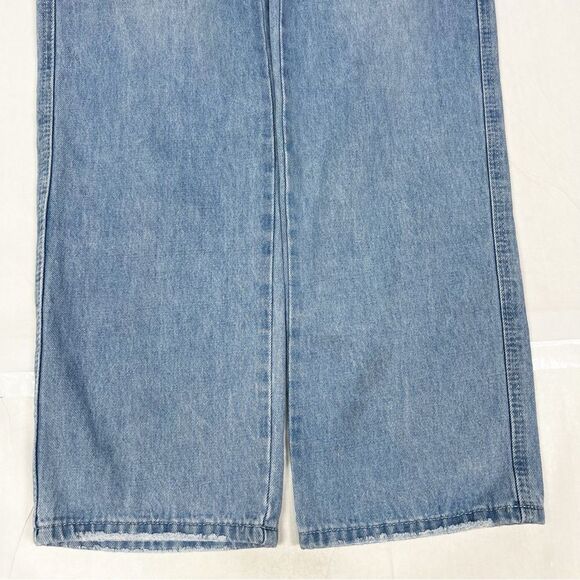 Princess Polly Light Vintage Wash High Rise Straight Leg Jeans Women’s Size 4 - Picture 6 of 12